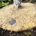 Mata antychwastowa z naturalnych włókien kokosowych gr. 5mm, śr. 20cm