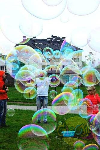 Sznurek do baniek mydlanych 3 oczka