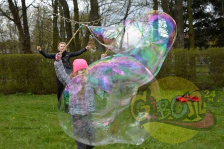 Sznurek do baniek mydlanych 3 oczka