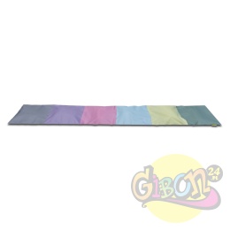 CHODNIK SENSORYCZNY Z KIESZENIAMI 210 CM PASTELOWY