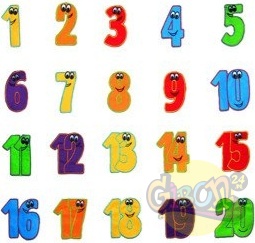 CHUSTA EDUKACYJNO ANIMACYJNA DUŻE RZEPY 3M + 20 LICZB / ZESTAW