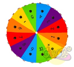 CHUSTA EDUKACYJNO ANIMACYJNA Z KIESZENIAMI 3M