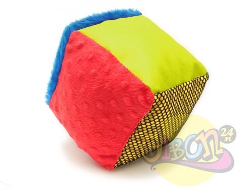 KOSTKA SENSORYCZNA 15 CM KOSTKA SENSORYCZNA 15 CM