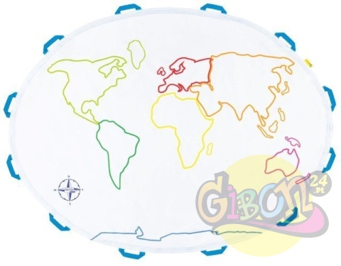 KREATYWNA MATA EDUKACYJNA MAPA ŚWIATA DO MALOWANIA KREATYWNA MATA EDUKACYJNA MAPA ŚWIATA DO MALOWANIA