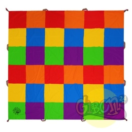 MATA ANIMACYJNA SZACHOWNICA 3X3M