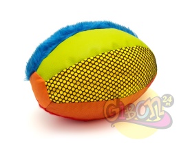 PIŁKA SENSORYCZNA RUGBY 22 CM