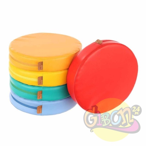 PODUSZKI 6CM PREMIUM TĘCZOWY 5 SZT. Z EKOSKÓRY PODUSZKI 6CM PREMIUM TĘCZOWY 5 SZT. Z EKOSKÓRY