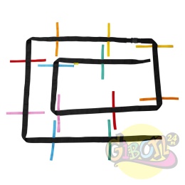 TAŚMA SPACEROWA DWUCZĘŚCIOWA 7,3M WĄŻ GĄSIENICA