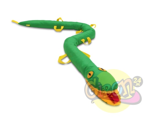 WĄŻ SPACEROWY ZIELONY 2,5M GĄSIENICA WĄŻ SPACEROWY ZIELONY 2,5M GĄSIENICA