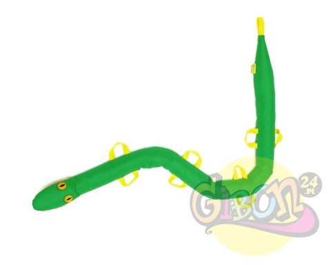 WĄŻ SPACEROWY ZIELONY 2,5M GĄSIENICA WĄŻ SPACEROWY ZIELONY 2,5M GĄSIENICA
