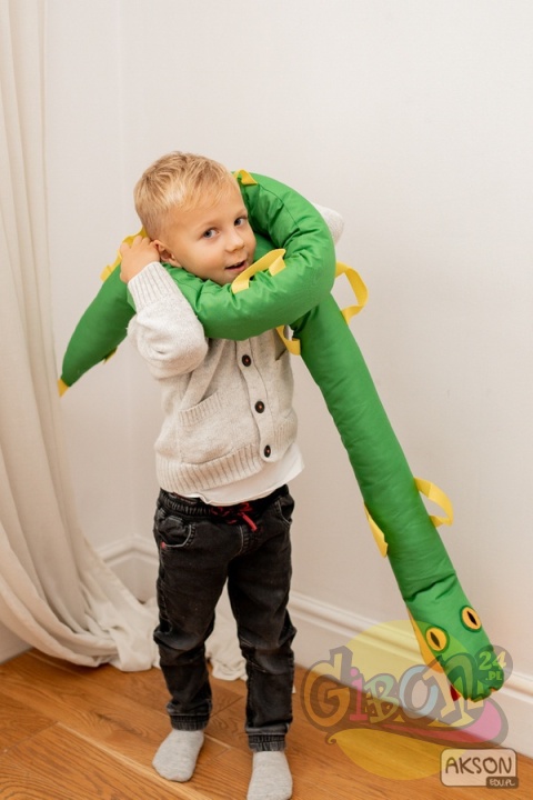 WĄŻ SPACEROWY ZIELONY 2,5M GĄSIENICA WĄŻ SPACEROWY ZIELONY 2,5M GĄSIENICA