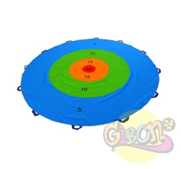 CHUSTA ANIMACYJNA TARCZA 2M + 4 WORECZKI / ZESTAW