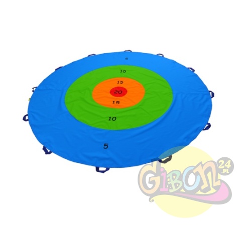 CHUSTA ANIMACYJNA TARCZA 2M + 4 WORECZKI / ZESTAW