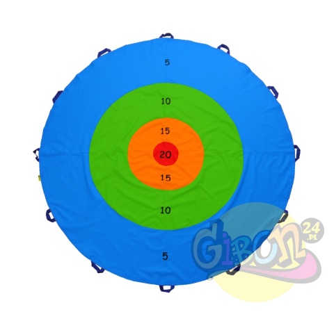 CHUSTA ANIMACYJNA TARCZA 2M + 4 WORECZKI / ZESTAW