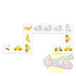 GRA DOMINO TRANSPORT XXL 28 ELEMENTÓW