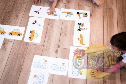 GRA DOMINO TRANSPORT XXL 28 ELEMENTÓW