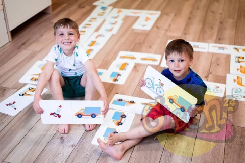 GRA DOMINO TRANSPORT XXL 28 ELEMENTÓW