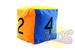 KOSTKA EDUKACYJNA CYFRY 20 CM