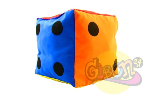 KOSTKA EDUKACYJNA KROPKI 20 CM