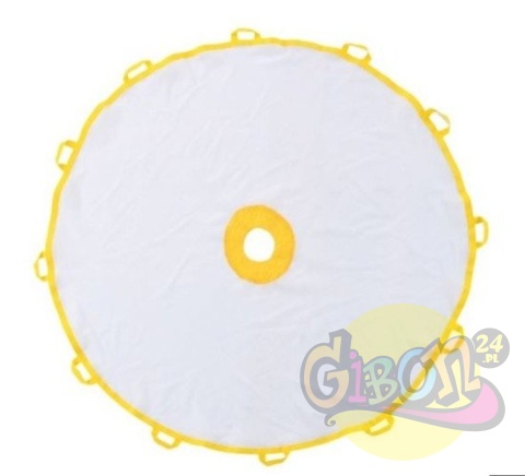 KREATYWNA CHUSTA SPADACHRON DO MALOWANIA 1,5M + PISAKI / ZESTAW