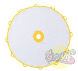 KREATYWNA CHUSTA SPADACHRON DO MALOWANIA 3M + PISAKI / ZESTAW