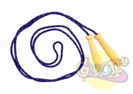 SKAKANKA SZNURKOWA 2M - KOLOR NIEBIESKI