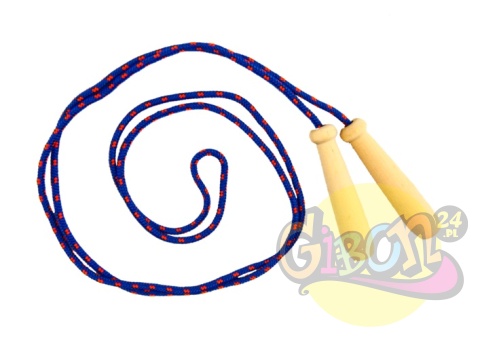 SKAKANKA SZNURKOWA 3M - KOLOR NIEBIESKI