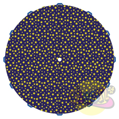 SPADACHRON ANIMACYJNY 3M GWIAZDY 24 UCHWYTY