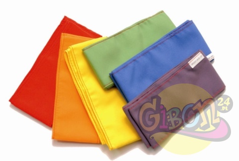 SZARFY GIMNASTYCZNE MIX KOLORÓW ZESTAW 7SZT.