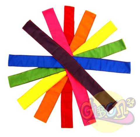 SZARFY GIMNASTYCZNE MIX KOLORÓW ZESTAW 7SZT.