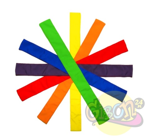 SZARFY GIMNASTYCZNE MIX KOLORÓW ZESTAW 6SZT.